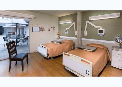 Patients room at Alta Gardens Care Center